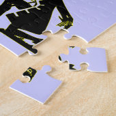 「私と結婚してくれない？」 シルエット ジグソーパズル (側面)