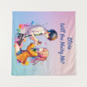 私と結婚してくれますか タペストリー (正面(横))