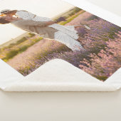 私と結婚してくれる?アーチ写真 シェルパブランケット (3/4)