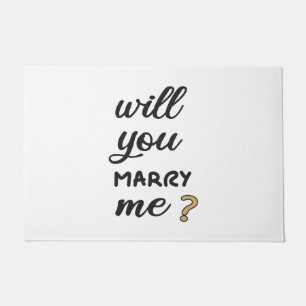 私と結婚してくれる? ドアマット