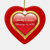 私と結婚してくれる?バレンタイン セラミックオーナメント (裏面)