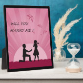 私と結婚してくれる？ フォトプラーク (側面)