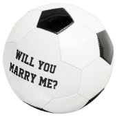 私と結婚してくれる？プロポーショ結婚ンサッカーボール サッカーボール (3/4)
