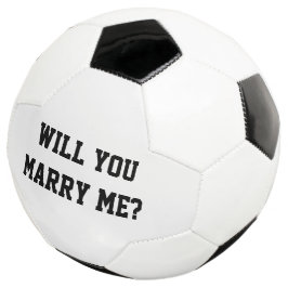 私と結婚してくれる？プロポーショ結婚ンサッカーボール サッカーボール
