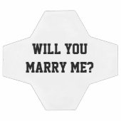 私と結婚してくれる？プロポーショ結婚ンサッカーボール サッカーボール (フラット)