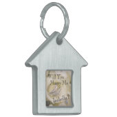 私と結婚してくれる？プロポーズドッグラベル ペットネームタグ (正面左)