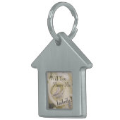 私と結婚してくれる？プロポーズドッグラベル ペットネームタグ (正面右)