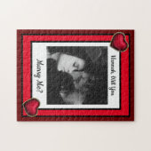 私と結婚してくれる?ロマンチックパーソナライズされたな提案 ジグソーパズル (横)