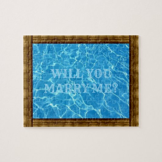 私と結婚してくれる?不可能 ジグソーパズル (横)