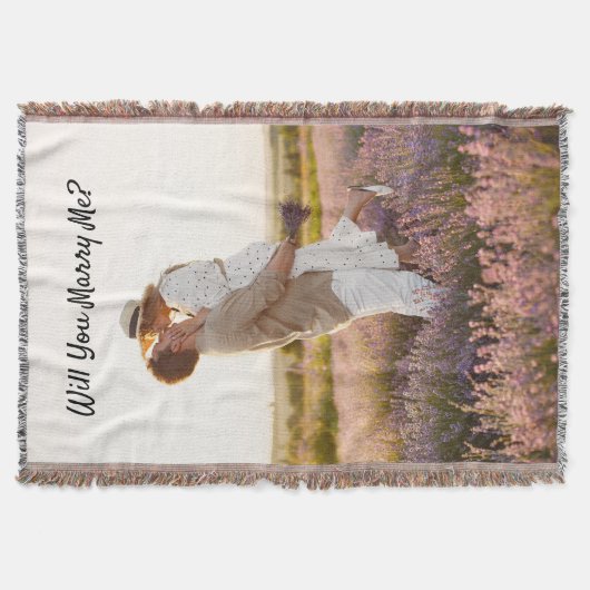 私と結婚してくれる？提案写真 スローブランケット (正面)