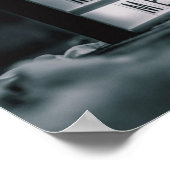 私と結婚してくれる？結婚の申し出ロマンチック ポスター (角)