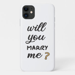 私と結婚してくれる？ iPhone 11 ケース