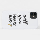 私と結婚してくれる? Case-Mate iPhoneケース (裏面(横))