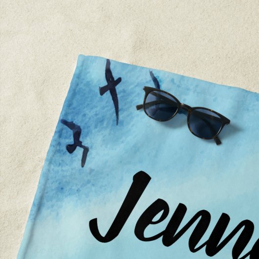 私と結婚してほしい – パーソナライズされた結婚の提案 ビーチタオル (インサイチュ)