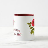 私と結婚して下さい マグカップ (中央)