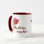 私と結婚して下さい マグカップ (正面左)