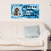 私と結婚して名前をカスタムする 横断幕