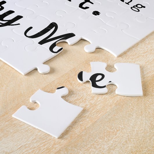 私と結婚して欲しいカスタマイズか- Love Declaration ジグソーパズル (側面)