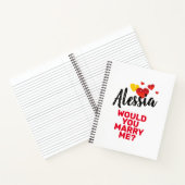 私と結婚して ノートブック (内部)