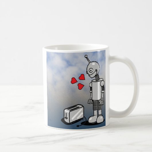 私と結婚しますか。 コーヒーマグカップ (右)