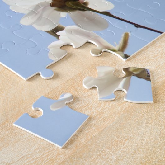 私と結婚しますか。 提案のパズルの青のマグノリア ジグソーパズル (側面)