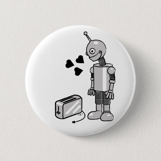 私と結婚しますか。 缶バッジ (正面)