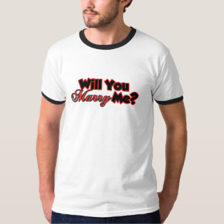 私と結婚します Tシャツ