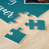 私と結婚?六つの写真テンプレート案 ジグソーパズル (側面)