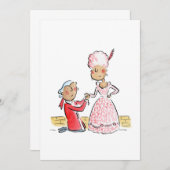 私と結婚？ 招待状 (正面/裏面)