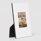 私と血を流す者は永遠に私の兄弟になる フォトプラーク (側面)