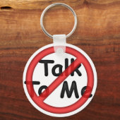 私と話さないで キーホルダー (正面)