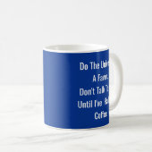 私と話さないで – Mug-A-Tuph コーヒーマグカップ (正面右)