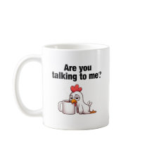 私と話してるの？チキンおもしろい