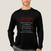 私と議論しても無駄です トライブレンドTシャツ (正面)