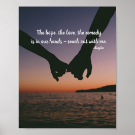 私と連絡を取る ポスター