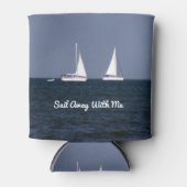 私と遠くに一緒に航海 – パーソナライズされたクーラーボックス 缶クーラー (正面)