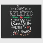 私と関わり合うのが本当に必要なのは私だけ ラッピングペーパー (フラット)