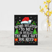 私と関係があることこそがあなたにとって本当に必要な唯一の贈り物だ カード (黄色い花)