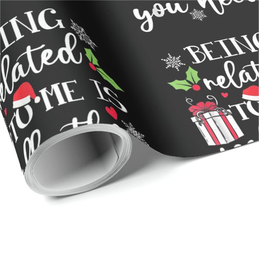 私と関係があるということは本当に唯一のギフトキリストである ラッピングペーパー (ロールコーナー)