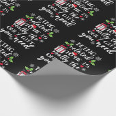 私と関係があるということは本当に唯一のギフトキリストである ラッピングペーパー (角)