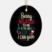 私と関係があるということは私にでき与える セラミックオーナメント (右)