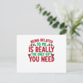 私と関係があるなんて本当に唯一のギフトよ ポストカード (スタンド正面)