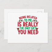 私と関係があるなんて本当に唯一のギフトよ ポストカード (正面/裏面)