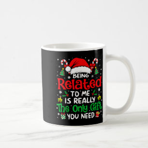 私と関係があるなんて!面白いクリスマスの家族用Xmasパジャマ コーヒーマグカップ