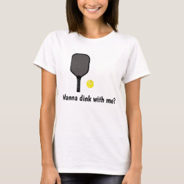 私と飲みたい? Tシャツ