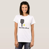 私と飲みたい？  Tシャツ (正面フル)