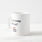 私と-カールのスポーツを掃除します コーヒーマグカップ (正面左)