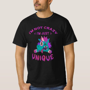 私なんておかしいわけじゃない、私はただユニークなだけよ、魔法のユニコーン Tシャツ