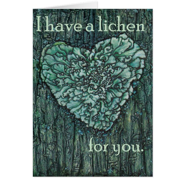 私にあなたのための地衣があります (正面)