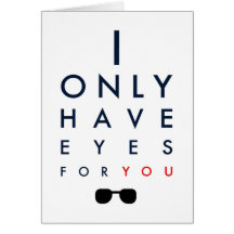 私にあなたのための目だけがあります